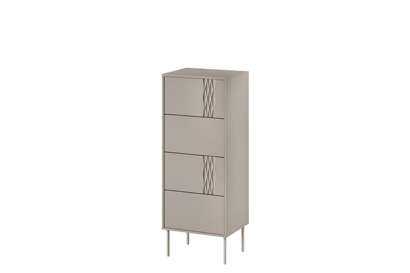 Akiko Kommode 50 cm - Beige - Oppbevaring - Oppbevaringsmøbler - Kommode - Entrekommode