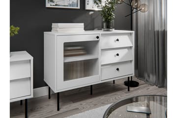Akilesh Kommode 102 cm - Hvit - Oppbevaring - Oppbevaringsmøbler - Kommode