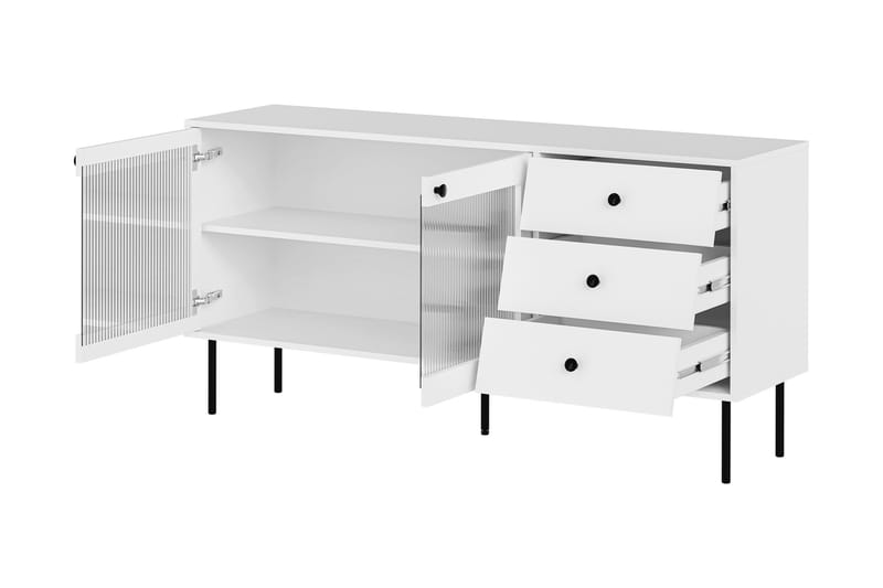 Akilesh Kommode 150 cm - Hvit - Oppbevaring - Oppbevaringsmøbler - Kommode