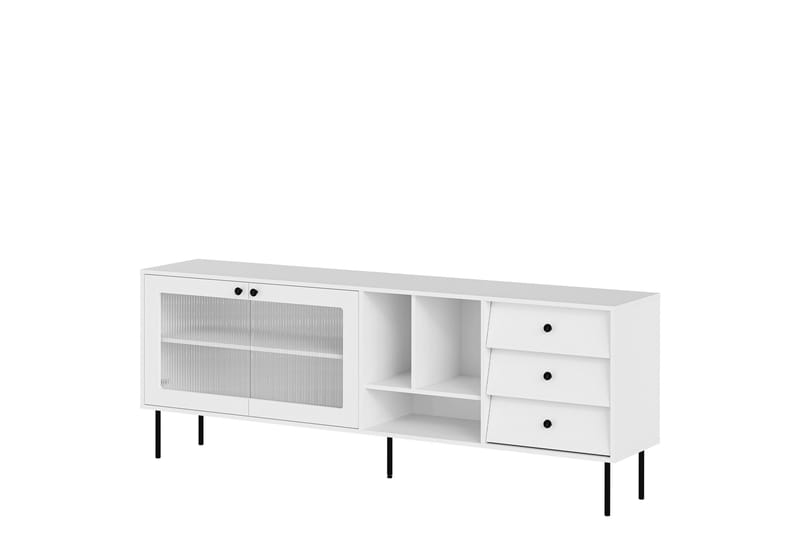 Akilesh Kommode 200 cm - Hvit - Oppbevaring - Oppbevaringsmøbler - Kommode