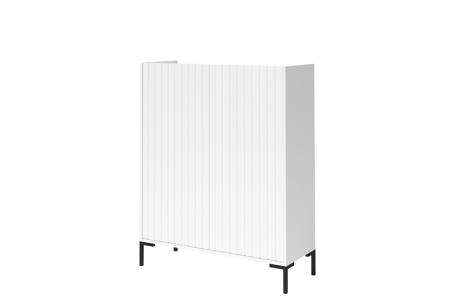 Akiya Kommode 100 cm - Hvit - Oppbevaring - Oppbevaringsmøbler - Kommode - Entrekommode