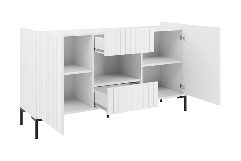 Akiya Kommode 150 cm - Hvit - Oppbevaring - Oppbevaringsmøbler - Kommode