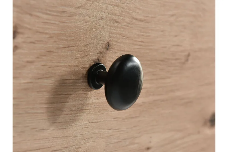 Aldbrough Hjørnekommode 123x86x82 cm - Natur/Svart - Oppbevaring - Oppbevaringsmøbler - Kommode