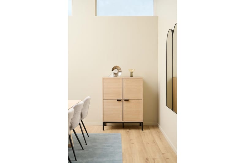 Amana Kommode 91 cm - Hvit - Oppbevaring - Oppbevaringsmøbler - Kommode - Entrekommode