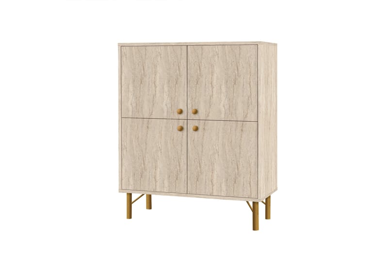 Anaya Kommode 95 cm - Beige - Oppbevaring - Oppbevaringsmøbler - Kommode - Entrekommode