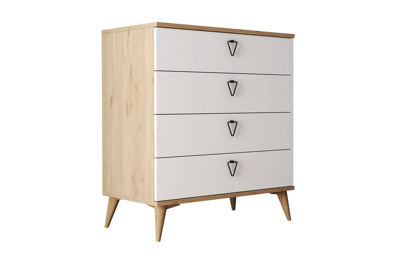 Andifli Kommode 80x90,8 cm - Brun - Oppbevaring - Oppbevaringsmøbler - Kommode - Entrekommode