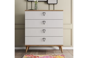 Andifli Kommode 80x90,8 cm - Brun - Oppbevaring - Oppbevaringsmøbler - Kommode - Entrekommode