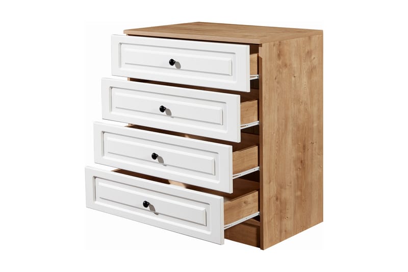 Andifli Kommode 80x90 cm - Blå - Oppbevaring - Oppbevaringsmøbler - Kommode - Entrekommode
