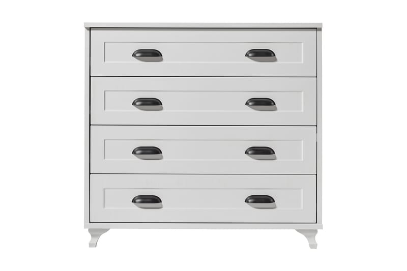 Andifli Kommode 90x86 cm - Hvit - Oppbevaring - Oppbevaringsmøbler - Kommode - Entrekommode