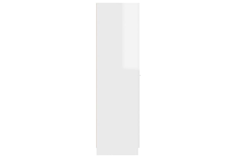 Apotekskap høyglans hvit 30x42,5x150 cm sponplater - Hvit - Kjøpmannsdisk - Kommode