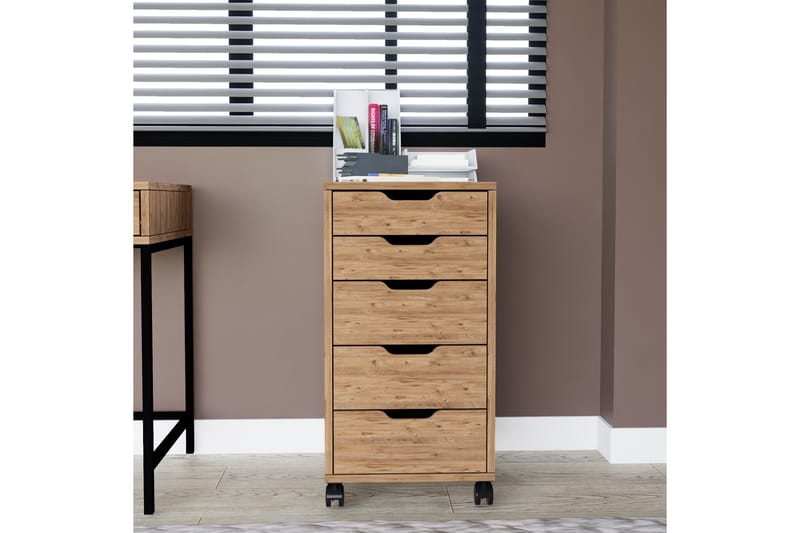 Atlas Kommode 40 cm - Brun - Oppbevaring - Oppbevaringsmøbler - Kommode - Entrekommode