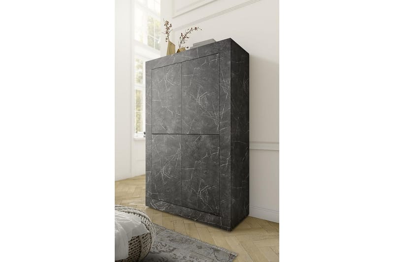 Basic Høyskap 43x102 cm Svart - Lc Spa - Oppbevaring - Oppbevaringsmøbler - Kommode