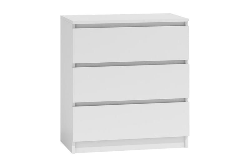 Basildon Kommode 70x40x77 cm - Hvit - Oppbevaring - Oppbevaringsmøbler - Kommode - Entrekommode