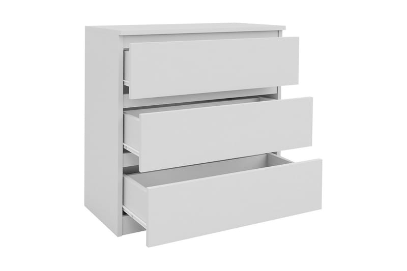 Basildon Kommode 70x40x77 cm - Hvit - Oppbevaring - Oppbevaringsmøbler - Kommode - Entrekommode