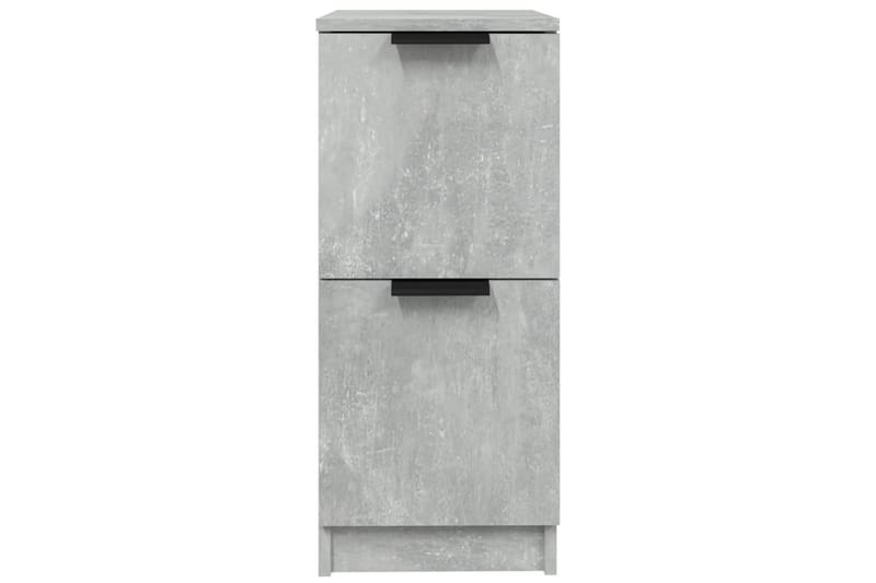 beBasic Skjenk betonggrå 30x30x70 cm konstruert tre - GrÃ¥ - Oppbevaring - Oppbevaringsmøbler - Kommode - Entrekommode