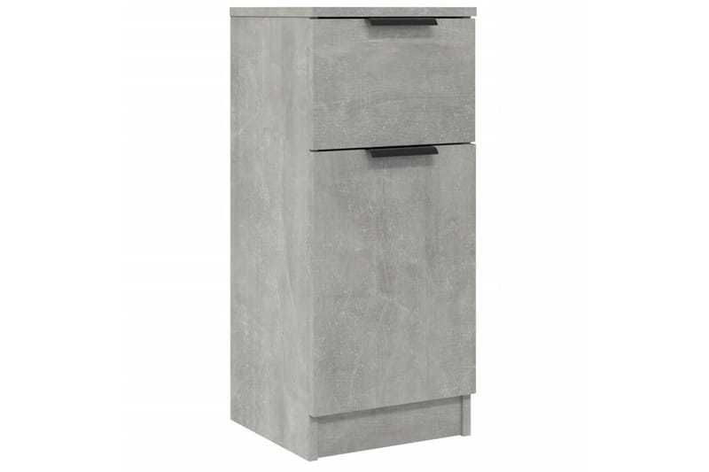 beBasic Skjenk betonggrå 30x30x70 cm konstruert tre - GrÃ¥ - Oppbevaring - Oppbevaringsmøbler - Kommode - Entrekommode