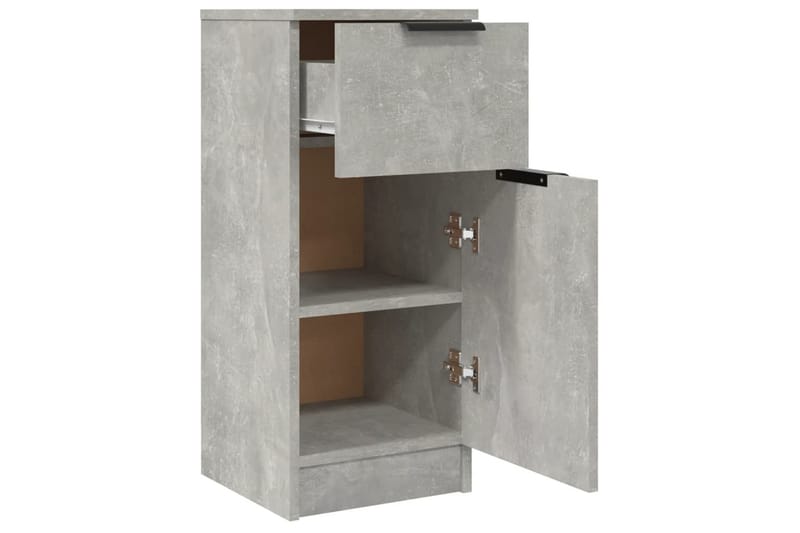 beBasic Skjenk betonggrå 30x30x70 cm konstruert tre - GrÃ¥ - Oppbevaring - Oppbevaringsmøbler - Kommode - Entrekommode