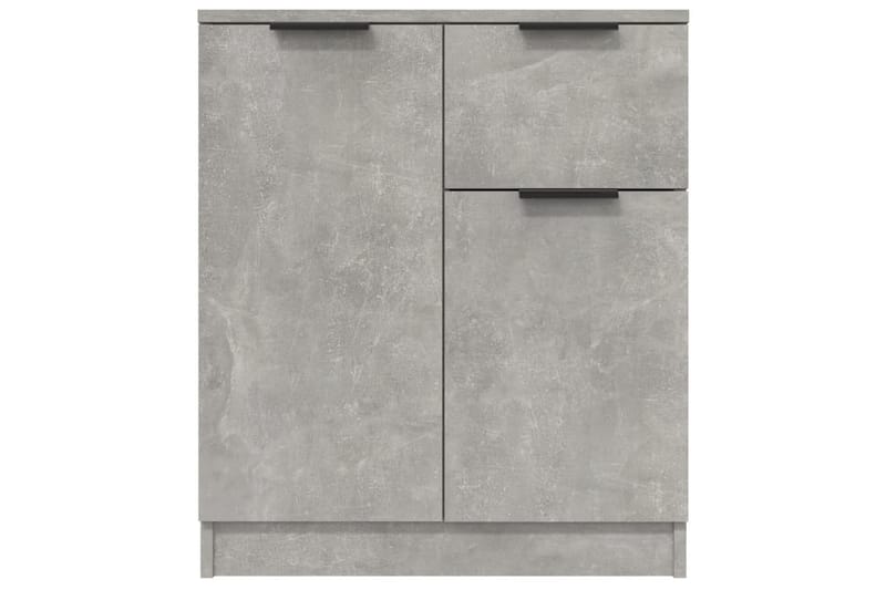 beBasic Skjenk betonggrå 60x30x70 cm konstruert tre - GrÃ¥ - Oppbevaring - Oppbevaringsmøbler - Kommode - Entrekommode