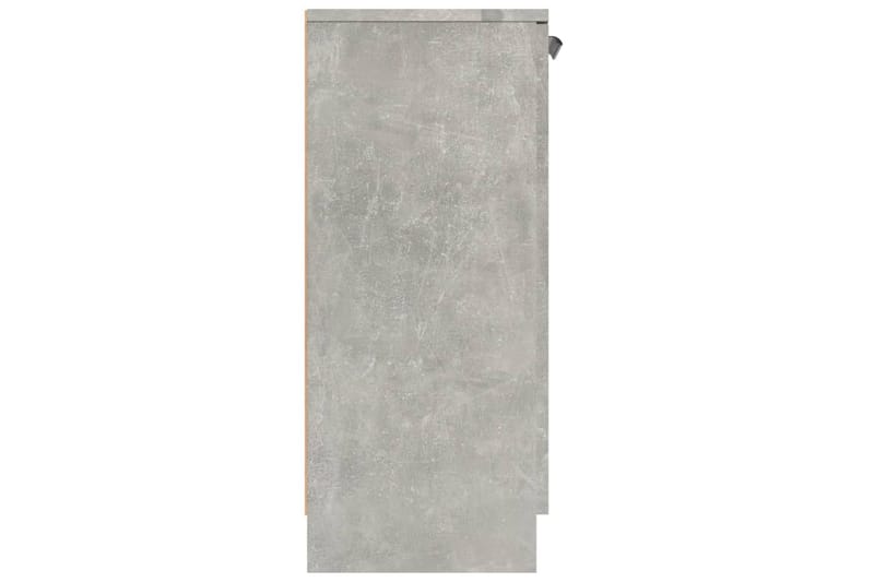 beBasic Skjenk betonggrå 60x30x70 cm konstruert tre - GrÃ¥ - Oppbevaring - Oppbevaringsmøbler - Kommode - Entrekommode