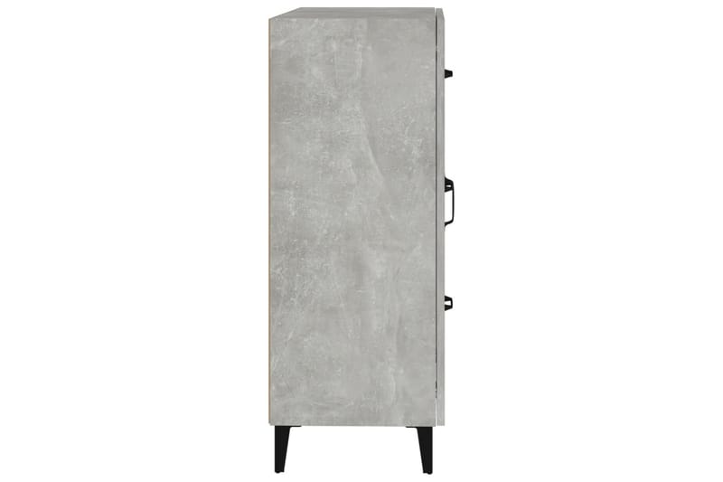 beBasic Skjenk betonggrå 69,5x34x90 cm konstruert tre - GrÃ¥ - Oppbevaring - Oppbevaringsmøbler - Kommode - Entrekommode
