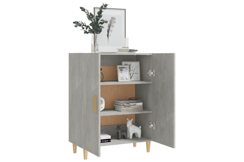 beBasic Skjenk betonggrå 70x34x90 cm konstruert tre - GrÃ¥ - Oppbevaring - Oppbevaringsmøbler - Kommode - Entrekommode