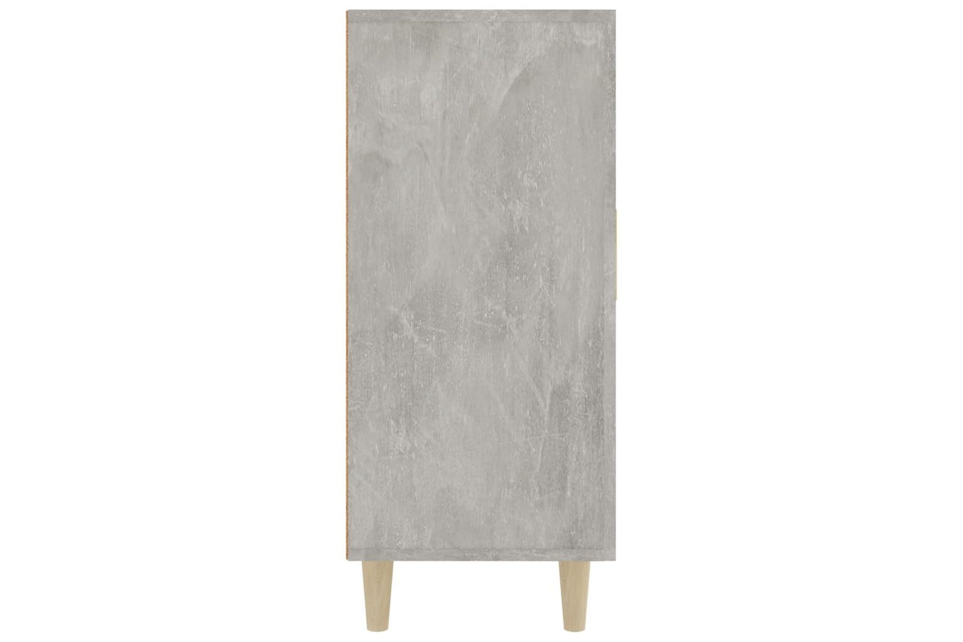 beBasic Skjenk betonggrå 90x34x80 cm konstruert tre - GrÃ¥ - Oppbevaring - Oppbevaringsmøbler - Kommode - Entrekommode