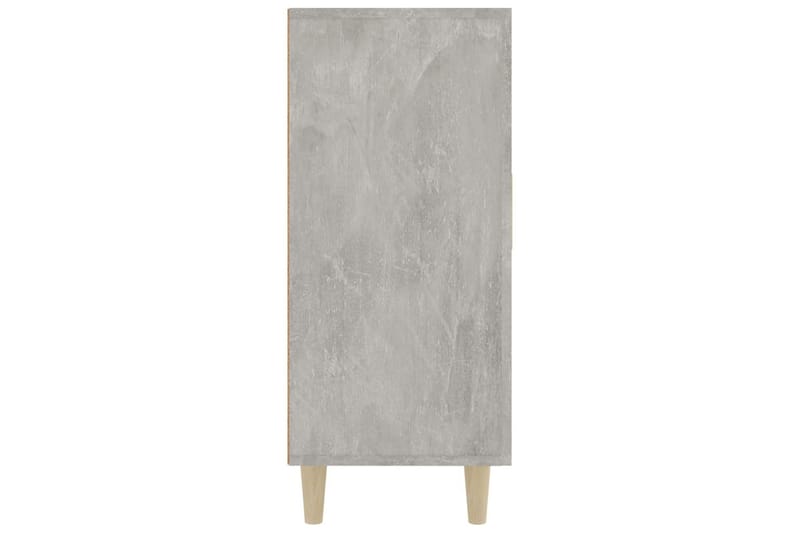 beBasic Skjenk betonggrå 90x34x80 cm konstruert tre - GrÃ¥ - Oppbevaring - Oppbevaringsmøbler - Kommode - Entrekommode