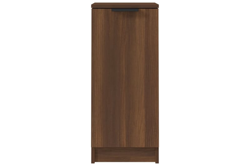 beBasic Skjenk brun eik 30x30x70 cm konstruert tre - Brun - Oppbevaring - Oppbevaringsmøbler - Kommode - Entrekommode