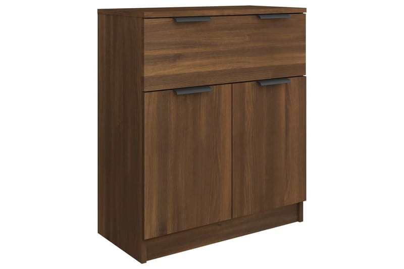 beBasic Skjenk brun eik 60x30x70 cm konstruert tre - Brun - Oppbevaring - Oppbevaringsmøbler - Kommode - Entrekommode