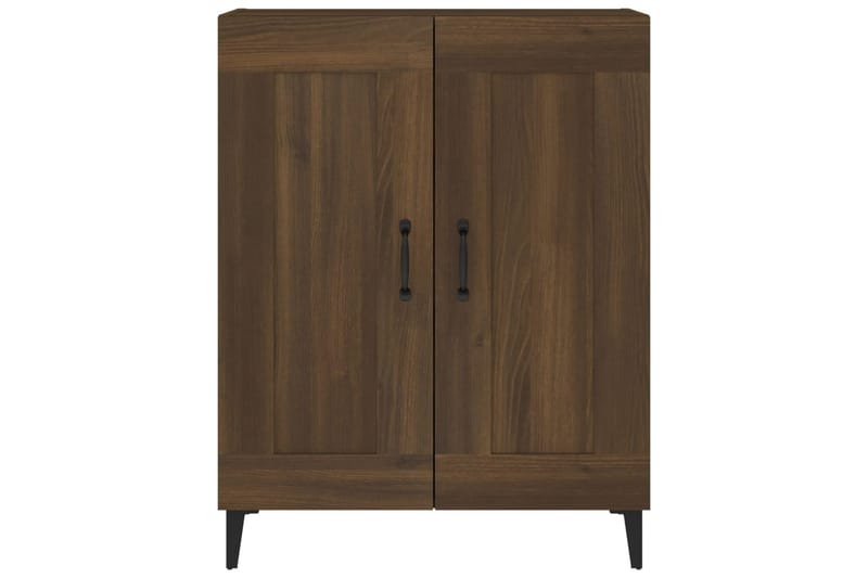 beBasic Skjenk brun eik 69,5x34x90 cm konstruert tre - Brun - Oppbevaring - Oppbevaringsmøbler - Kommode - Entrekommode