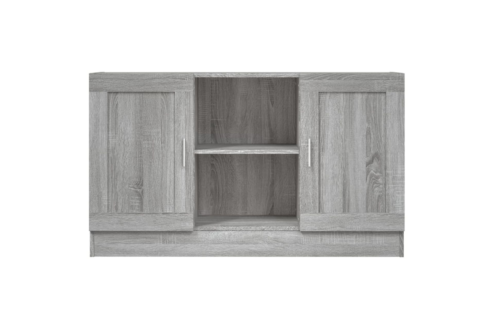 beBasic Skjenk grå sonoma 120x30,5x70 cm konstruert tre - GrÃ¥ - Oppbevaring - Oppbevaringsmøbler - Kommode