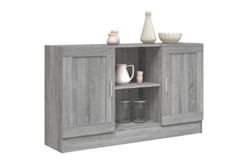 beBasic Skjenk grå sonoma 120x30,5x70 cm konstruert tre - GrÃ¥ - Oppbevaring - Oppbevaringsmøbler - Kommode