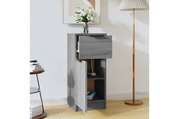 beBasic Skjenk grå sonoma 30x30x70 cm konstruert tre - GrÃ¥ - Oppbevaring - Oppbevaringsmøbler - Kommode - Entrekommode