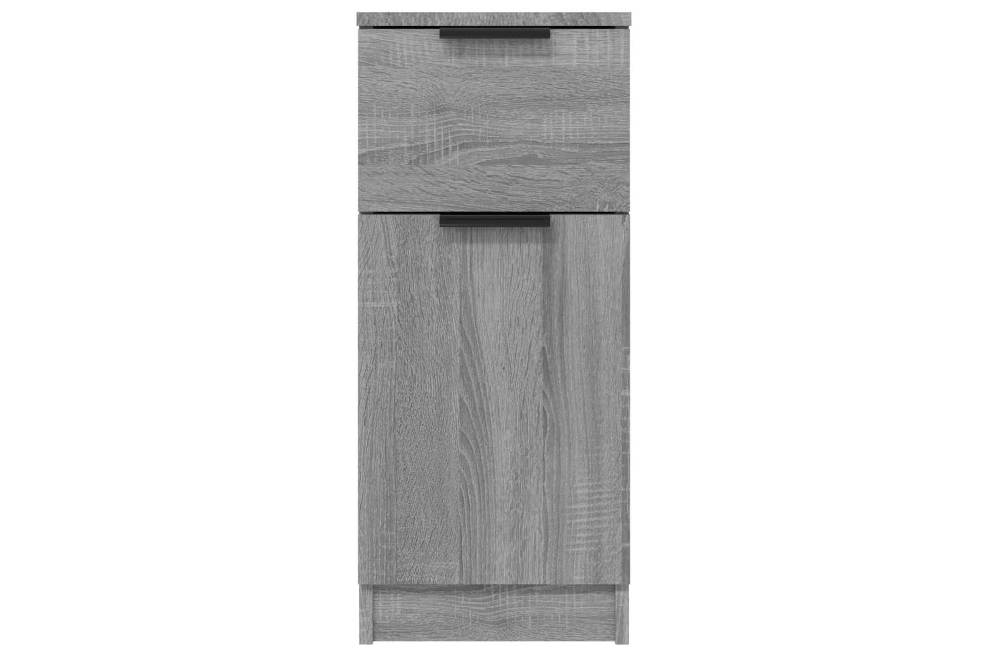 beBasic Skjenk grå sonoma 30x30x70 cm konstruert tre - GrÃ¥ - Oppbevaring - Oppbevaringsmøbler - Kommode - Entrekommode