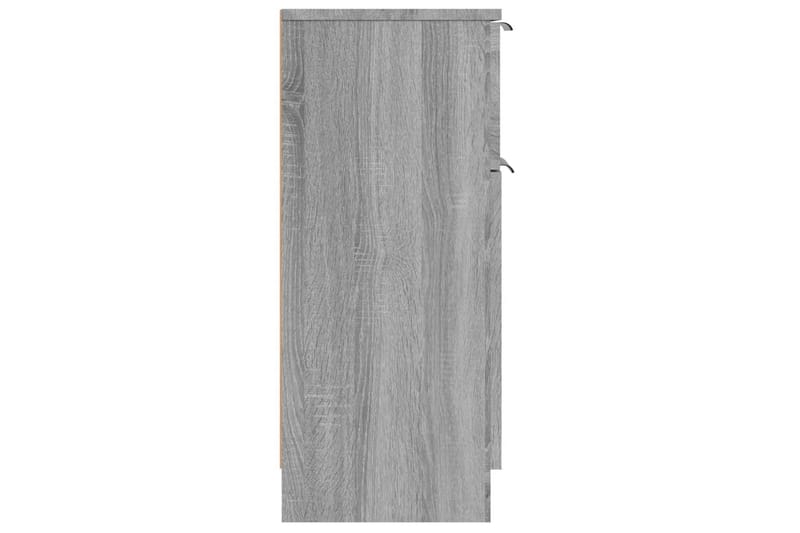 beBasic Skjenk grå sonoma 30x30x70 cm konstruert tre - GrÃ¥ - Oppbevaring - Oppbevaringsmøbler - Kommode - Entrekommode