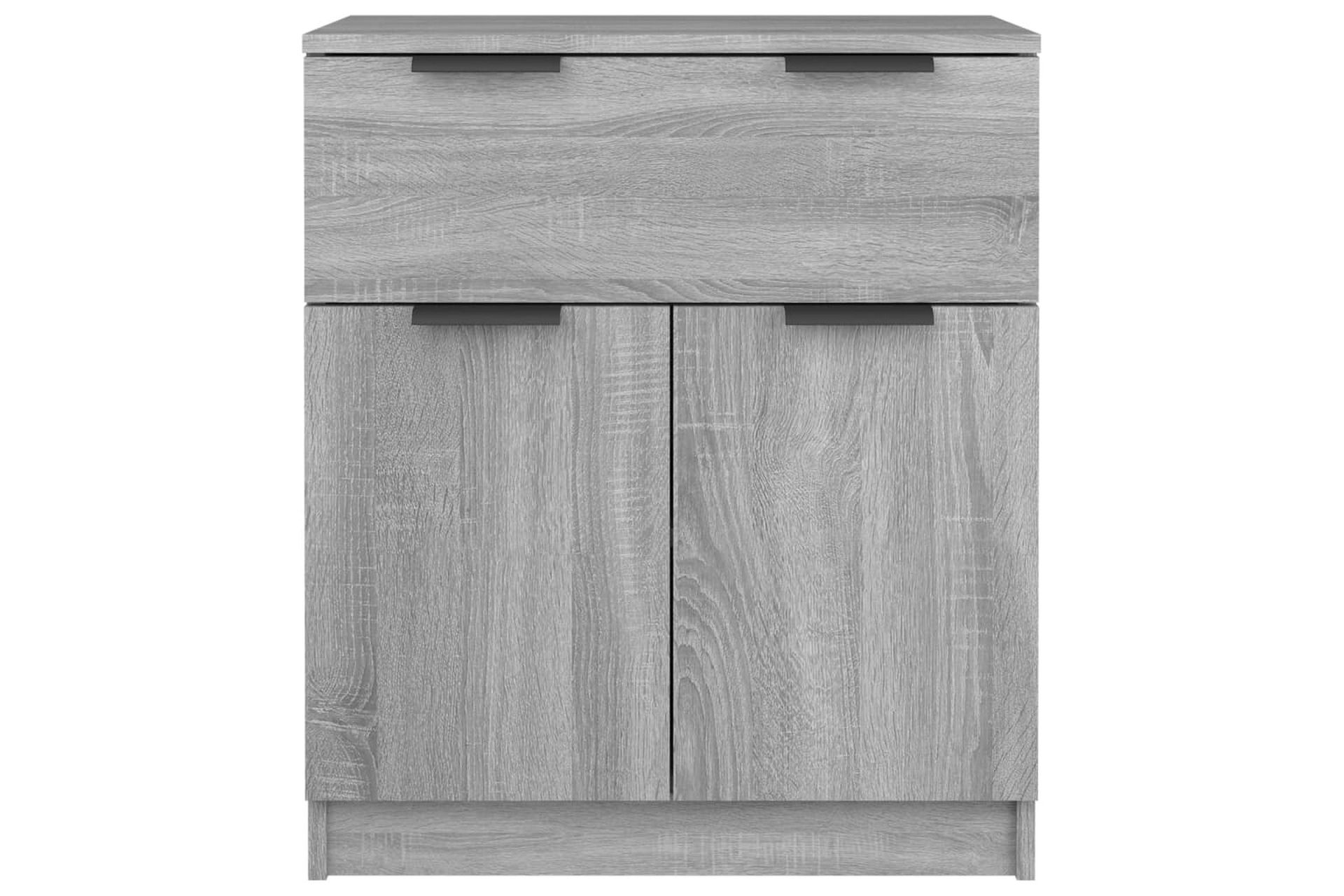 beBasic Skjenk grå sonoma 60x30x70 cm konstruert tre - GrÃ¥ - Oppbevaring - Oppbevaringsmøbler - Kommode - Entrekommode