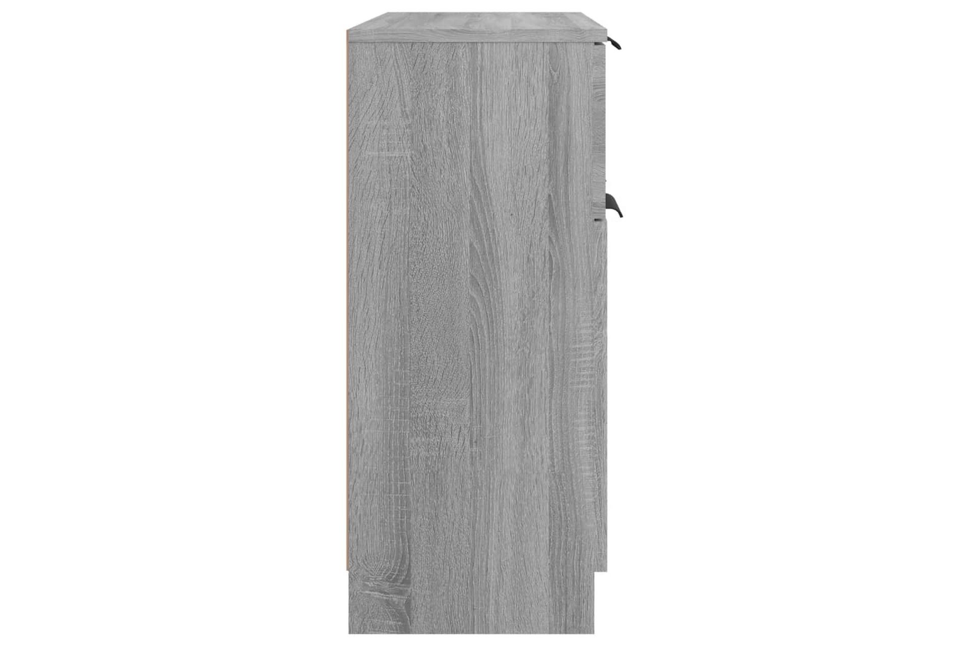 beBasic Skjenk grå sonoma 60x30x70 cm konstruert tre - GrÃ¥ - Oppbevaring - Oppbevaringsmøbler - Kommode - Entrekommode