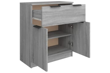 beBasic Skjenk grå sonoma 60x30x70 cm konstruert tre - GrÃ¥ - Oppbevaring - Oppbevaringsmøbler - Kommode - Entrekommode
