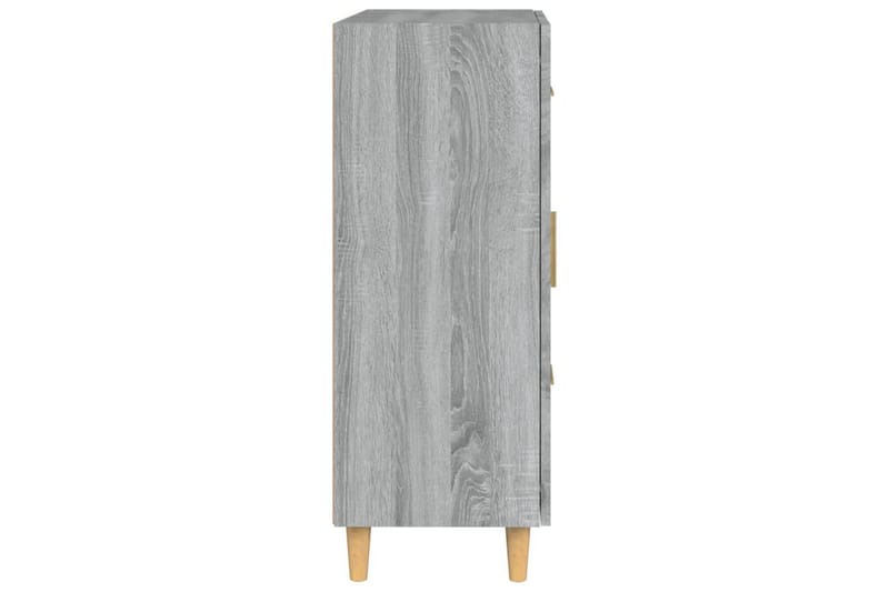 beBasic Skjenk grå sonoma 69,5x34x90 cm konstruert tre - GrÃ¥ - Oppbevaring - Oppbevaringsmøbler - Kommode - Entrekommode