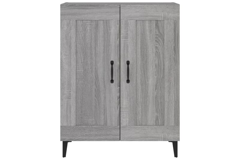 beBasic Skjenk grå sonoma 69,5x34x90 cm konstruert tre - GrÃ¥ - Oppbevaring - Oppbevaringsmøbler - Kommode - Entrekommode