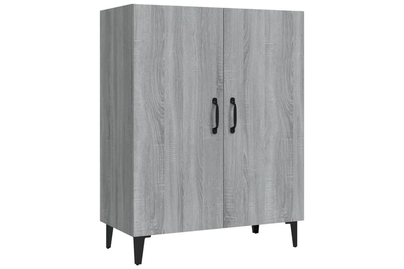beBasic Skjenk grå sonoma 70x34x90 cm konstruert tre - GrÃ¥ - Oppbevaring - Oppbevaringsmøbler - Kommode - Entrekommode