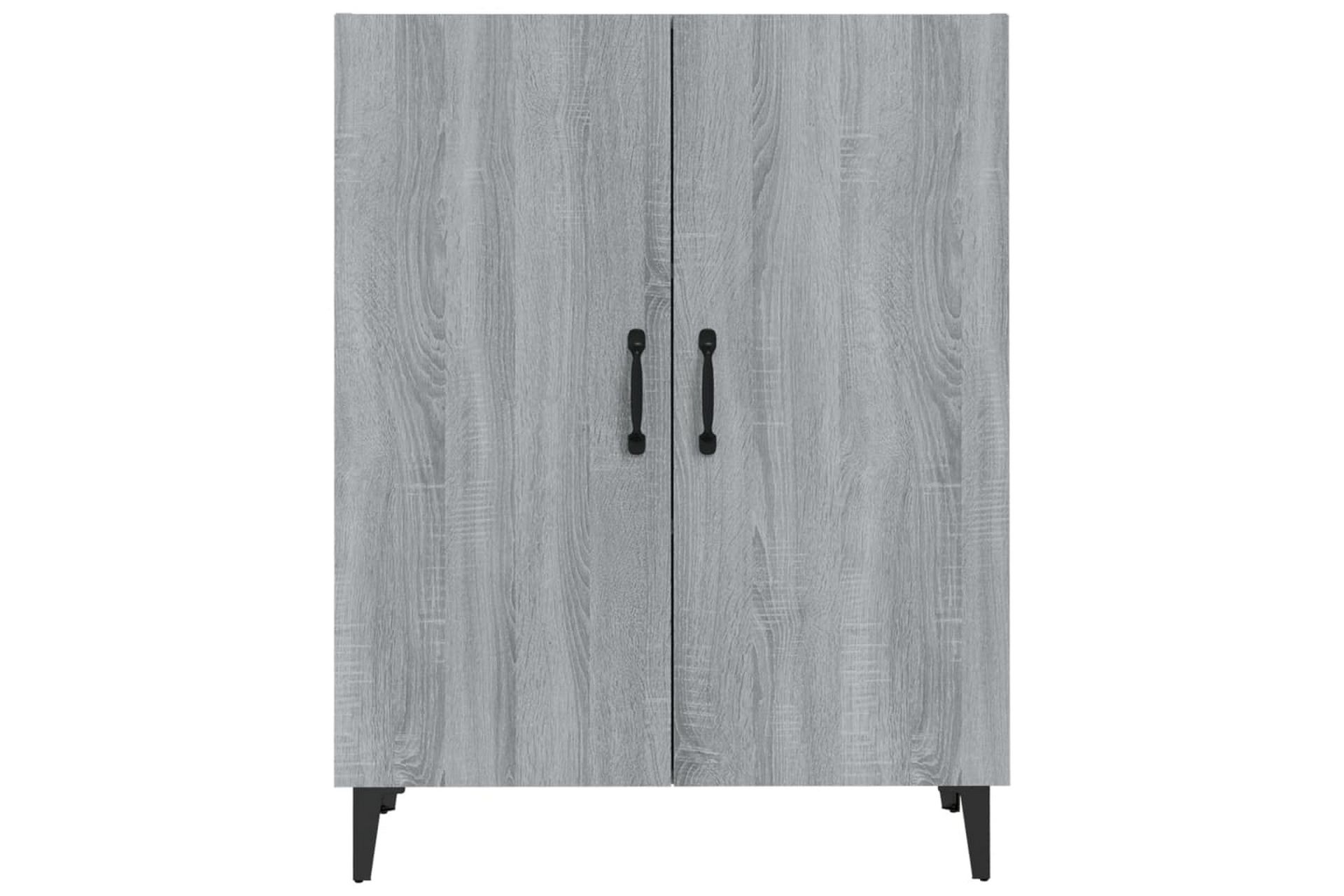 beBasic Skjenk grå sonoma 70x34x90 cm konstruert tre - GrÃ¥ - Oppbevaring - Oppbevaringsmøbler - Kommode - Entrekommode