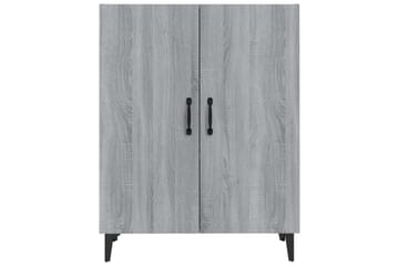 beBasic Skjenk grå sonoma 70x34x90 cm konstruert tre - GrÃ¥ - Oppbevaring - Oppbevaringsmøbler - Kommode - Entrekommode