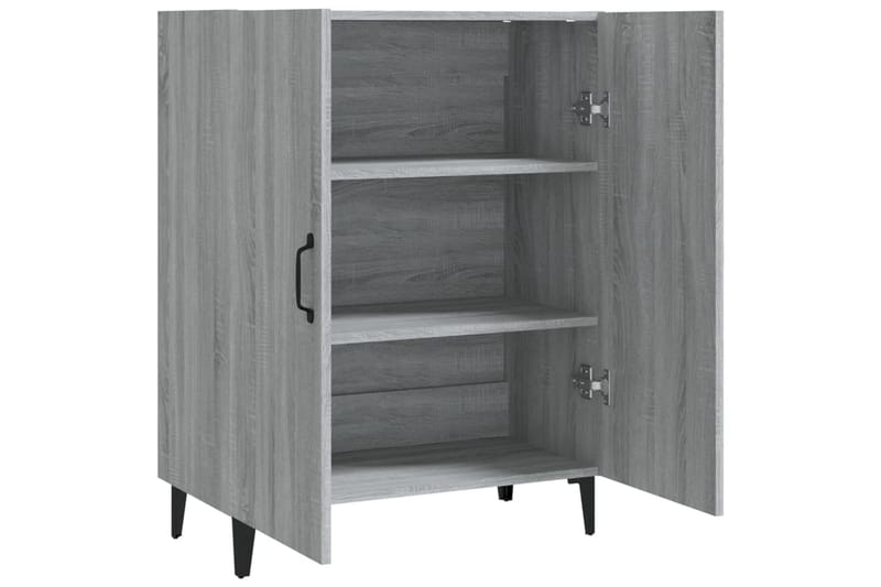 beBasic Skjenk grå sonoma 70x34x90 cm konstruert tre - GrÃ¥ - Oppbevaring - Oppbevaringsmøbler - Kommode - Entrekommode