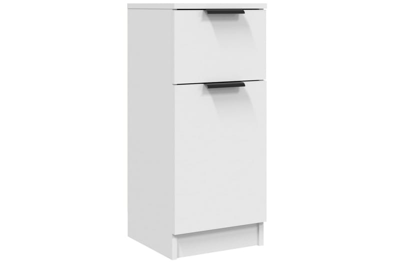 beBasic Skjenk hvit 30x30x70 cm konstruert tre - Hvit - Oppbevaring - Oppbevaringsmøbler - Kommode - Entrekommode