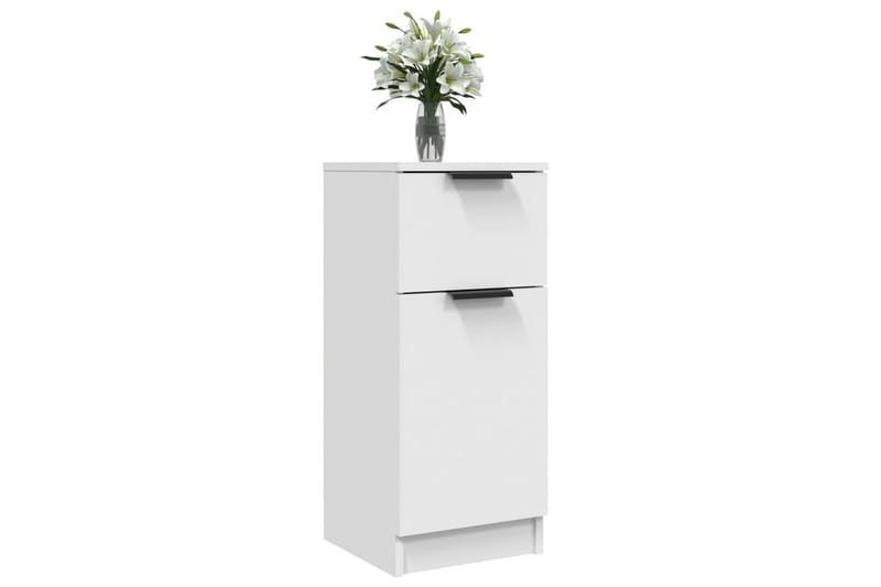 beBasic Skjenk hvit 30x30x70 cm konstruert tre - Hvit - Oppbevaring - Oppbevaringsmøbler - Kommode - Entrekommode