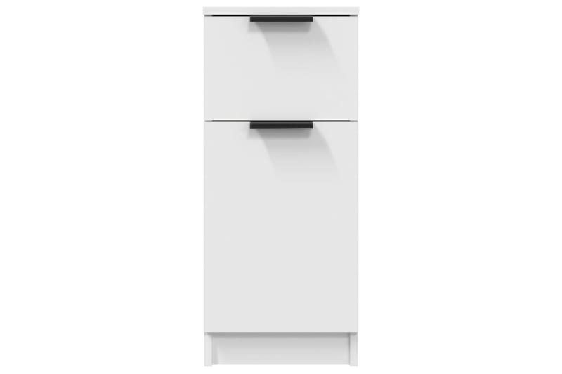 beBasic Skjenk hvit 30x30x70 cm konstruert tre - Hvit - Oppbevaring - Oppbevaringsmøbler - Kommode - Entrekommode