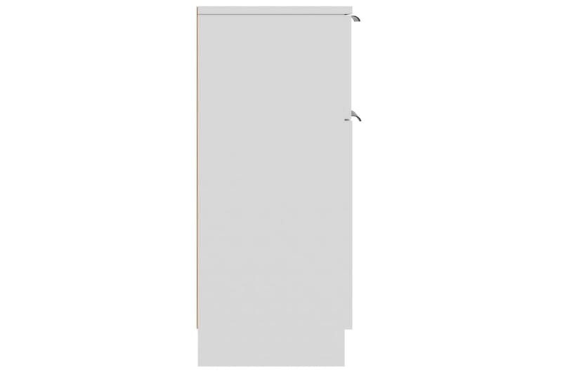 beBasic Skjenk hvit 30x30x70 cm konstruert tre - Hvit - Oppbevaring - Oppbevaringsmøbler - Kommode - Entrekommode