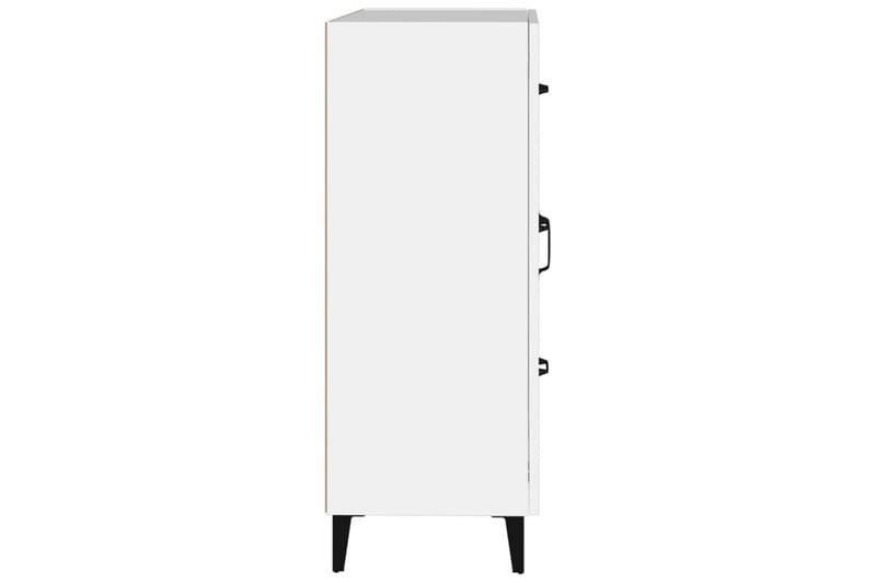 beBasic Skjenk hvit 69,5x34x90 cm konstruert tre - Hvit - Oppbevaring - Oppbevaringsmøbler - Kommode - Entrekommode