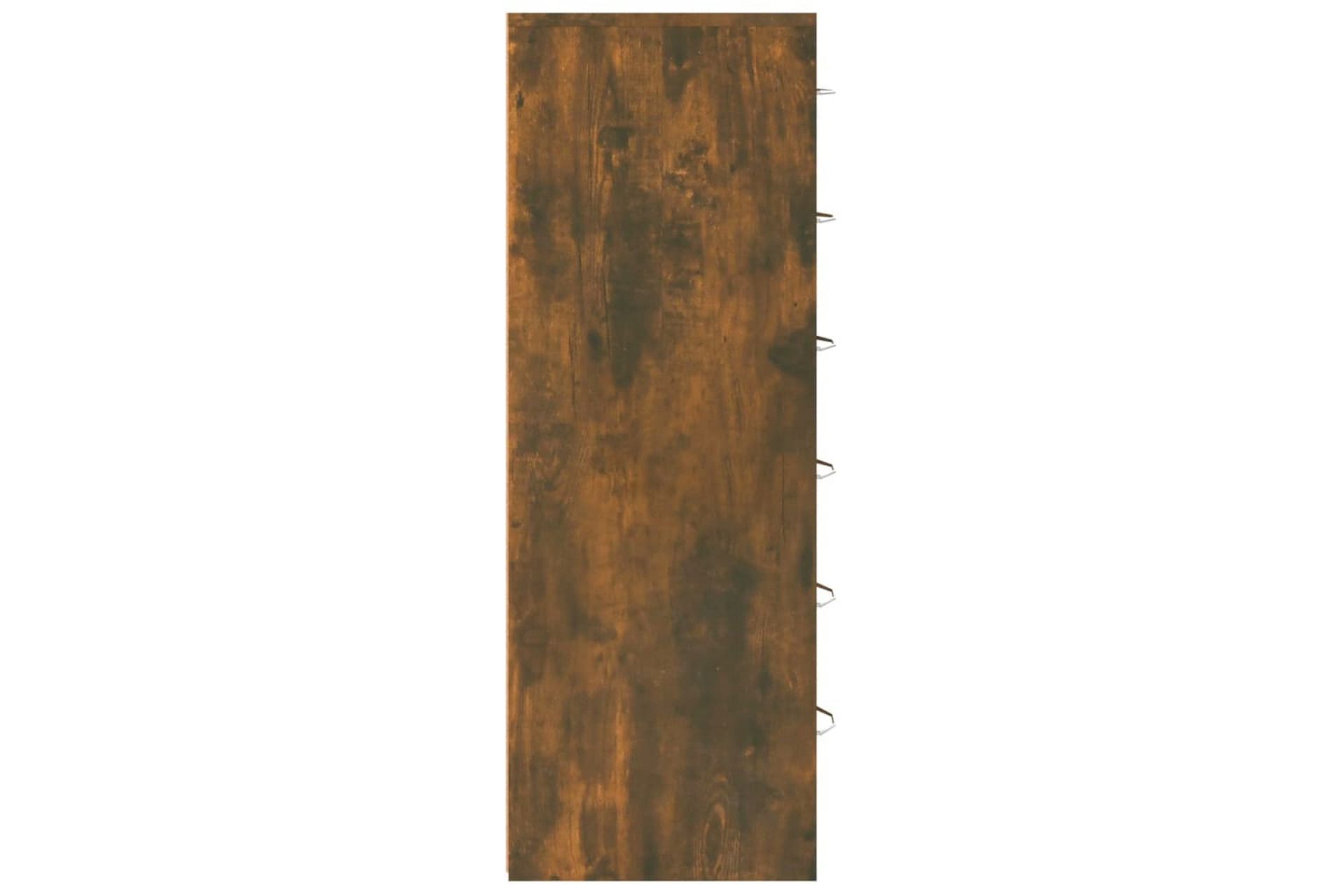 beBasic Skjenk med 6 skuffer røkt eik 50x34x96 cm konstruert tre - Brun - Oppbevaring - Oppbevaringsmøbler - Kommode - Entrekommode